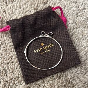 Kate Spade Silver Bangle Bracelet